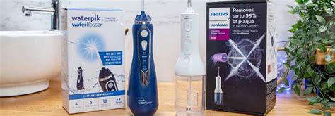 Waterpik Cordless Advanced vs Philips Sonicare Cordless Power Flosser 3000 - Electric Teeth