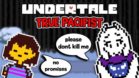 My First Time Playing Undertale as a TRUE PACIFIST | Undertale True ...