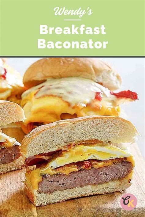 Wendy's Breakfast Baconator - CopyKat Recipes