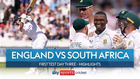 England vs South Africa | Day three highlights | Video | Watch TV Show | Sky Sports