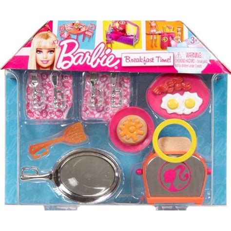 Barbie Breakfast Time Cooking Doll Accessories imagination play, Barbie House Dream Accessories ...