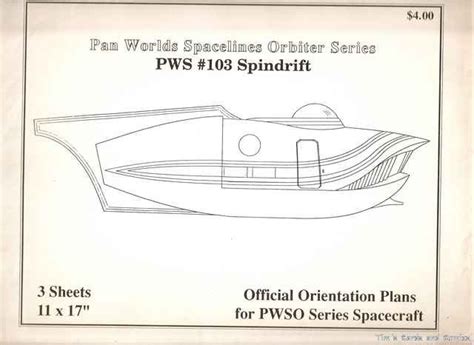 Land of the Giants PWS #103 Spindrift Blueprints