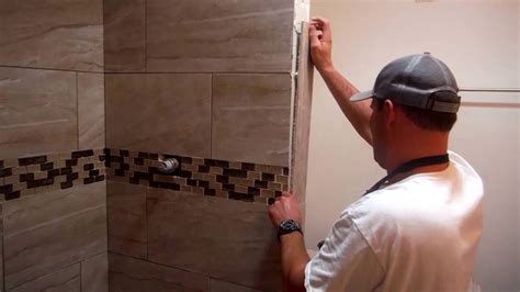 Install Shower Tile Edging Trim - Quick and Easy! - YouTube