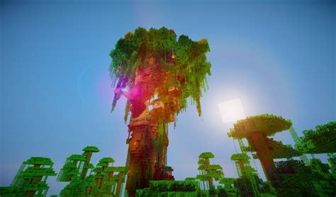 Giant Jungle Tree Minecraft Map