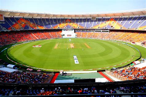 Narendra Modi Stadium Follows Latest Indian Trend of Pitches