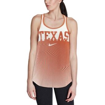 Texas Longhorns Ladies Tank Tops, Longhorns Sleeveless Shirts, Tanks ...