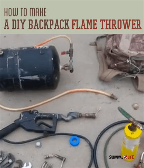 How To Make A DIY Flamethrower | Survival Life