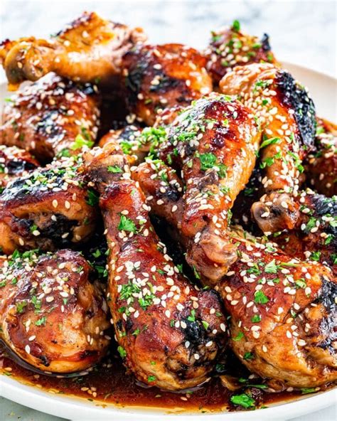 This easy Korean BBQ Chicken is bright, flavorful, and has a kick of spice. Paired with an ...