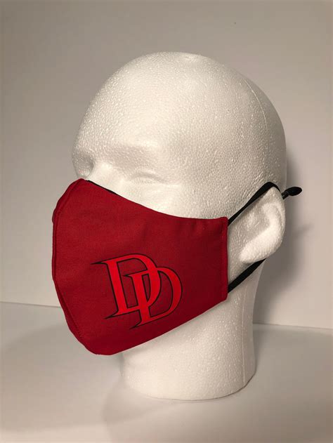 Daredevil Face Mask | Etsy