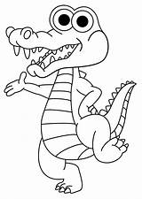 Alligator Coloring Pages  Free Printable For Kids sketch template