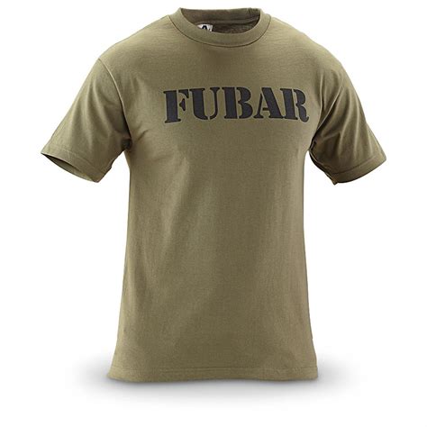 Men's Military Acronym T-Shirts, Olive Drab, 3 Pack - 582471, Tactical Clothing at Sportsman's Guide