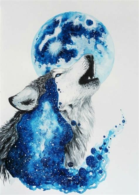 Épinglé par Barbi Savile sur Wolves | Peinture de loup, Illustrations sur toile, Art dessin