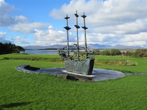 The National Famine Memorial, Murrisk. County Mayo 1997 - CURIOUS IRELAND