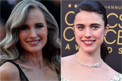 Did Margaret Qualley salute mom Andie MacDowell at wedding? - Los ...