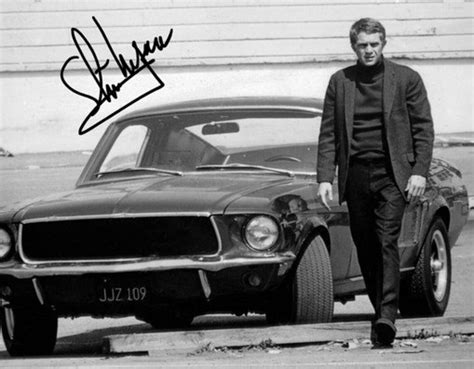 Steve Mcqueen Bullitt Signed Photo 8x10 rp | Etsy