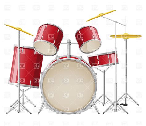 Drum Set Vector at GetDrawings | Free download