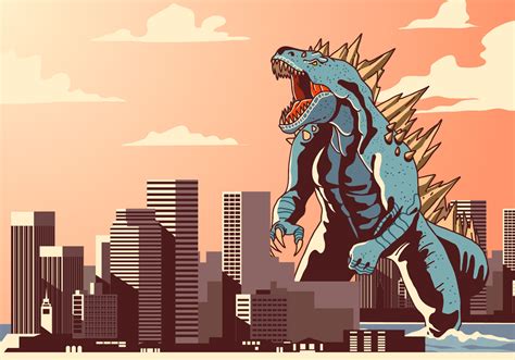 Godzilla Vector Art, Icons, and Graphics for Free Download