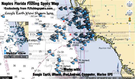 Naples Fishing Spots - GPS Coordinates (Collier County, FL)