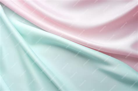 Premium Photo | A Simple Fabric Pastel Pink and Mint Green Background