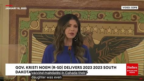 Kristi Noem Shreds Trudeau's Insane Pandemic Policies In Brutal Takedown