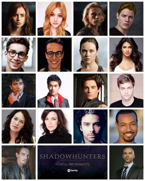 The Mortal Instruments Movie Cast .&. the Shadowhunters Tv Series Cast Our Jocelyn doesn't look ...