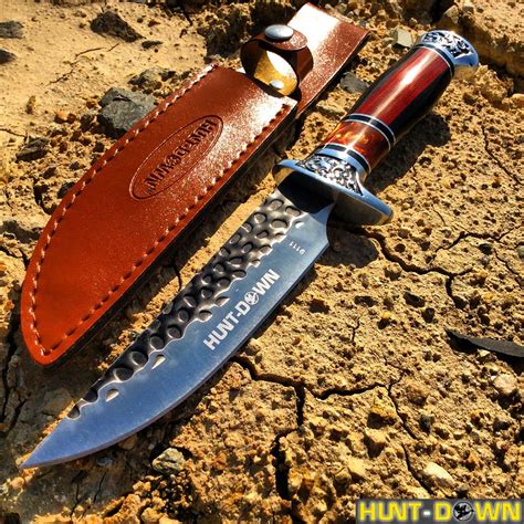 12' Hunt-Down Decorative Sporting Hunting Knife with Sheath - Walmart.com