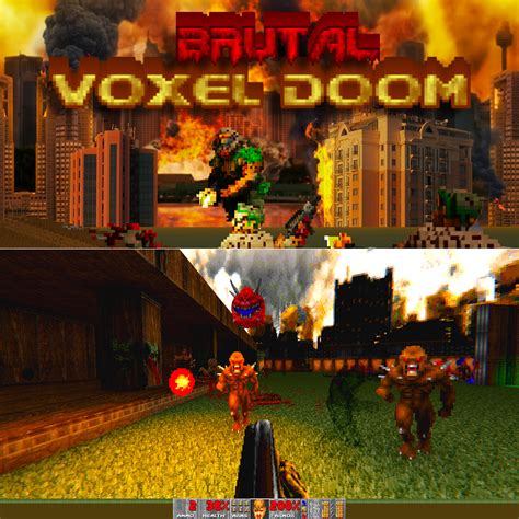 Fan-Made Brutal Voxel DOOM Released, Adds New Enemies - TechEBlog