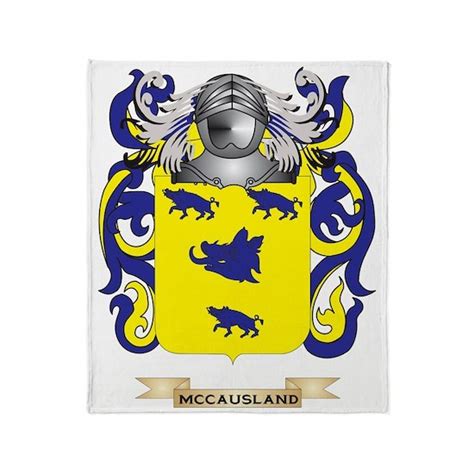 McCausland Coat of Arms - Family Cre Throw Blanket by Tshirts-Plus - CafePress