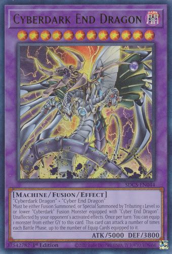 Cyberdark End Dragon : YuGiOh Card Prices