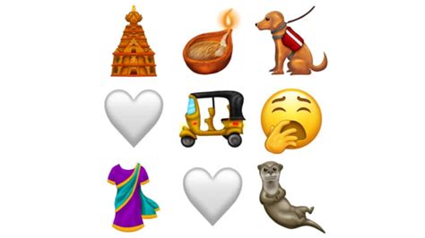 Unicode Releases Emoji 12.0 Final List for 2019, Includes Sari, Hindu Temple, Auto Ricksaw, Diya ...