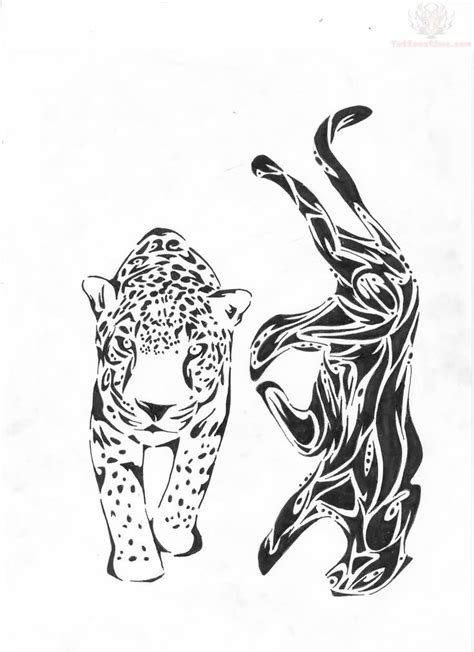 Jaguar Outline Drawing at PaintingValley.com | Explore collection of ...