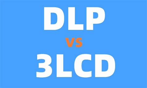 DLP VS 3LCD Projector: Which is Better?|Display Technology - Projector1