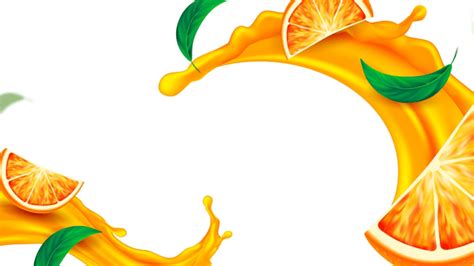 Orange Juice Splash Vector Art PNG Images | Free Download On Pngtree