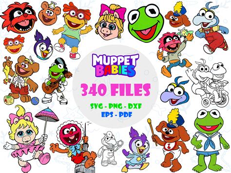 The Muppets SVG Sesame Monsters SVG Street Monsters Svg - Etsy UK