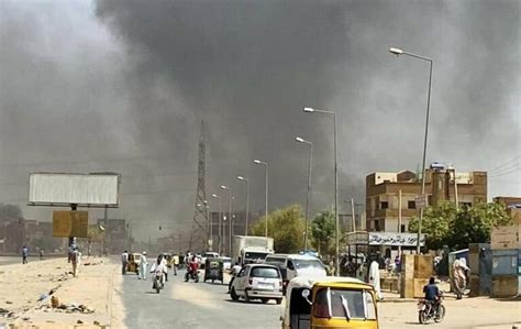 Fighting broke out in Sudan between national army and RSF militiamen ...