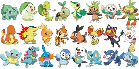 Mix · All Pokemon Starters by Generation