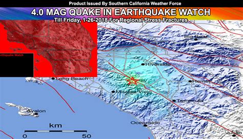 Southern California Earthquake Watch Correct: 4.1 Magnitude Quake ...