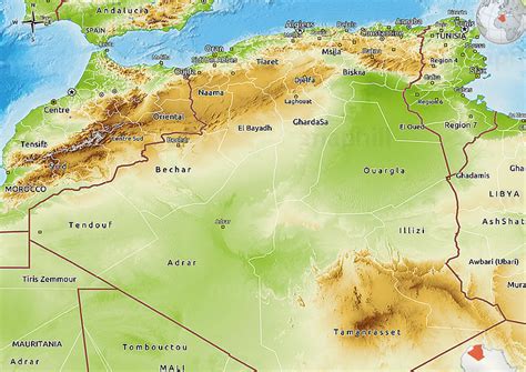 Constantine Algeria Map - Algeria