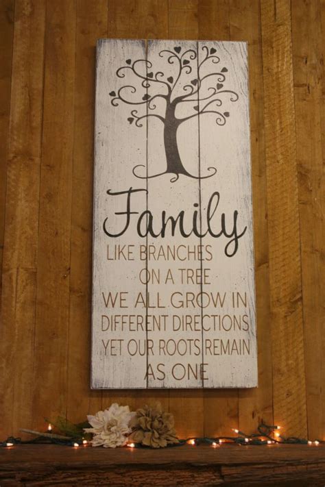 26 Rustic Wood Sign Ideas with Inspirational Quotes That Will Melt Your ...