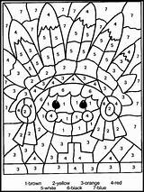 Coloring By numbers Worksheet 13 sketch template