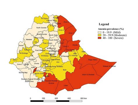 Oromia Region Map Of Ethiopia Regions And Woredas