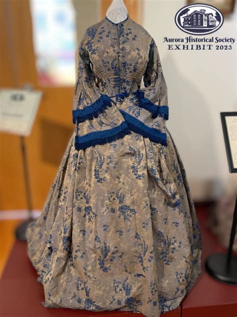 Dress of the Week: Emily Dent Davis | Aurora Historical Society