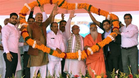 Haryana CM lists eight achievements of his eight years in office - The Hindu