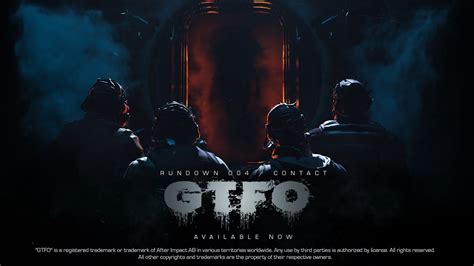 GTFO | Rundown 004 / CONTACT - Gameplay Trailer - YouTube