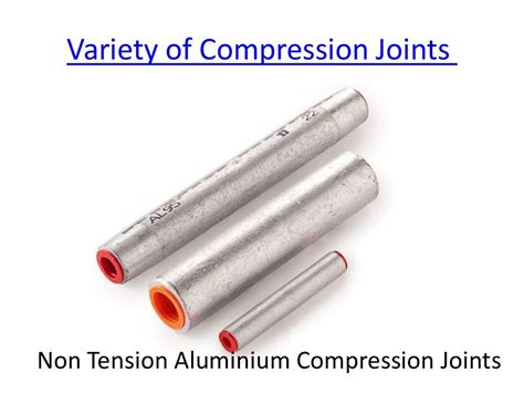 Variety of compression joints