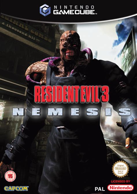 Resident Evil 3: Nemesis Cover Artwork