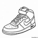 Nike Sneaker Coloring Page  Pagescom sketch template