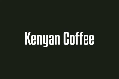 kenyan-coffee-free-font-01 | Fonts Shmonts