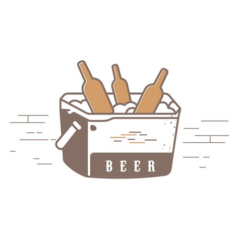 illustration of beer in a box 9669127 Vector Art at Vecteezy