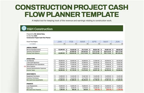 FREE Cash Flow Template - Download in Word, Google Docs, Excel, PDF ...